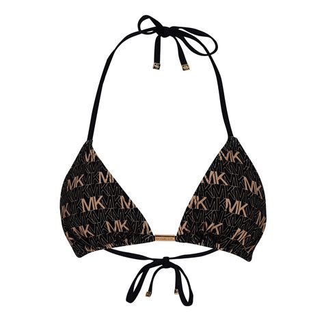 michael kors swimsuit two piece|michael kors black bikini.